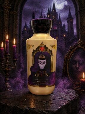 Bath & Body Works Evil Queen Body Wash - Purple, Gold, Black
